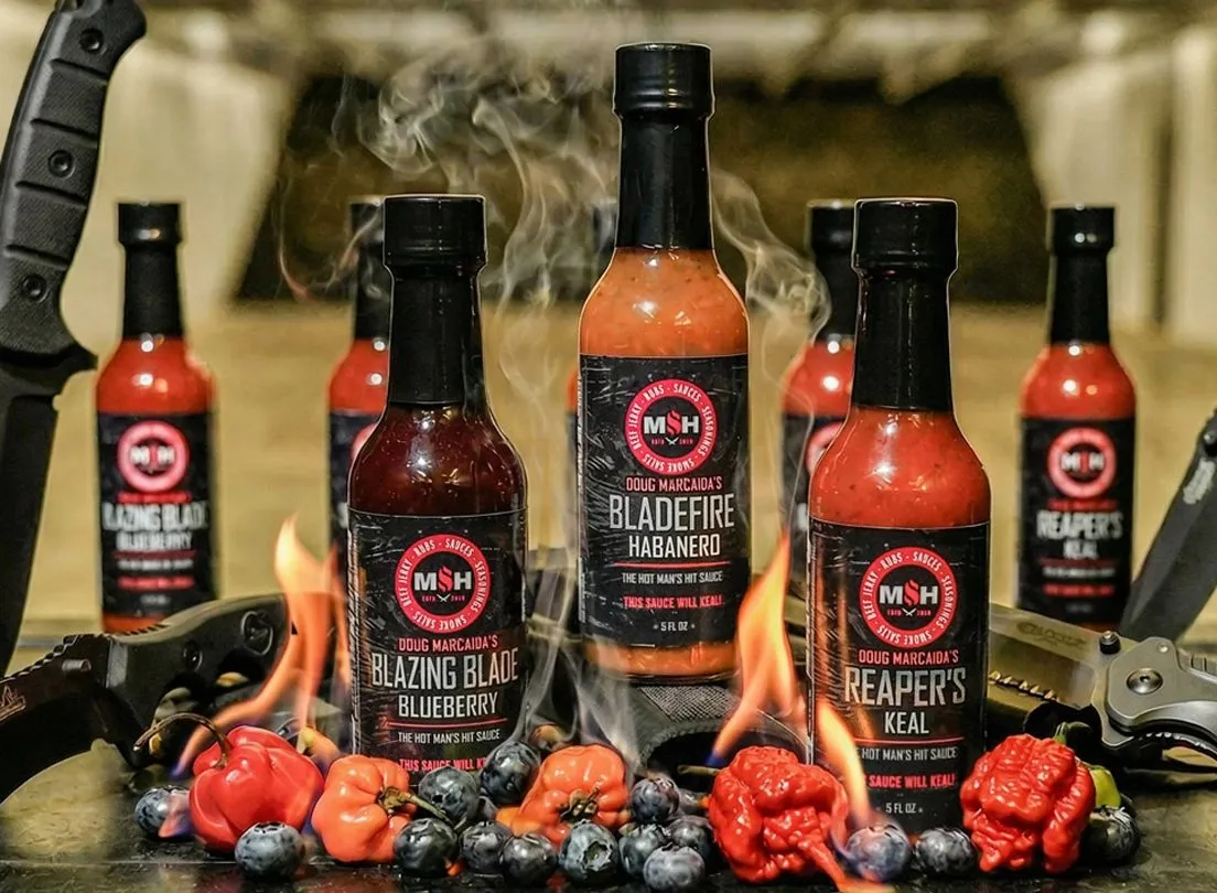 Doug Marcaida's KEAL Trilogy Hot Sauce branding project by CUDO Agency